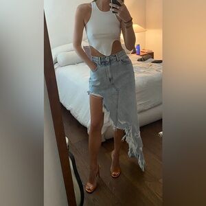 Alexander Wang Denim Skirt